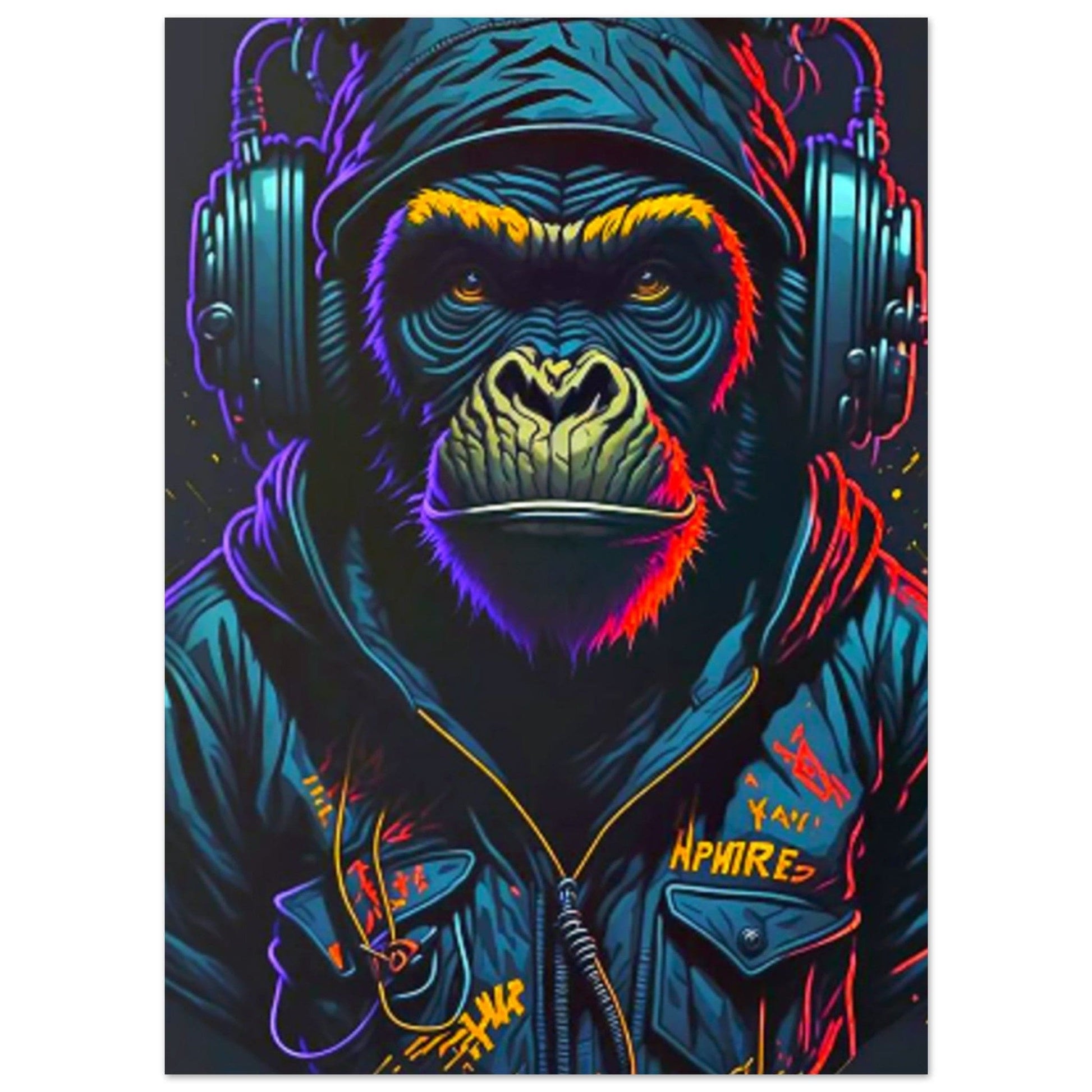 Canvanation Print Material 13x18 cm / 5x7″ Poster Singe Street Art