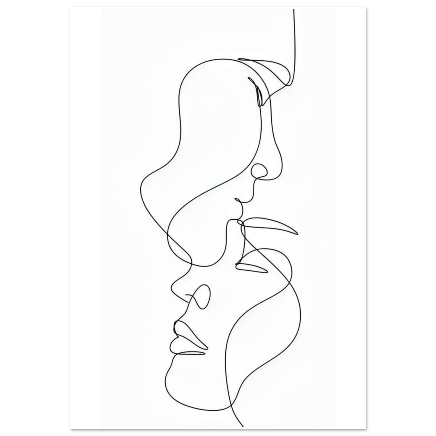 Gelato Print Material 70x100 cm / 28x40″ Poster Couple Amoureux