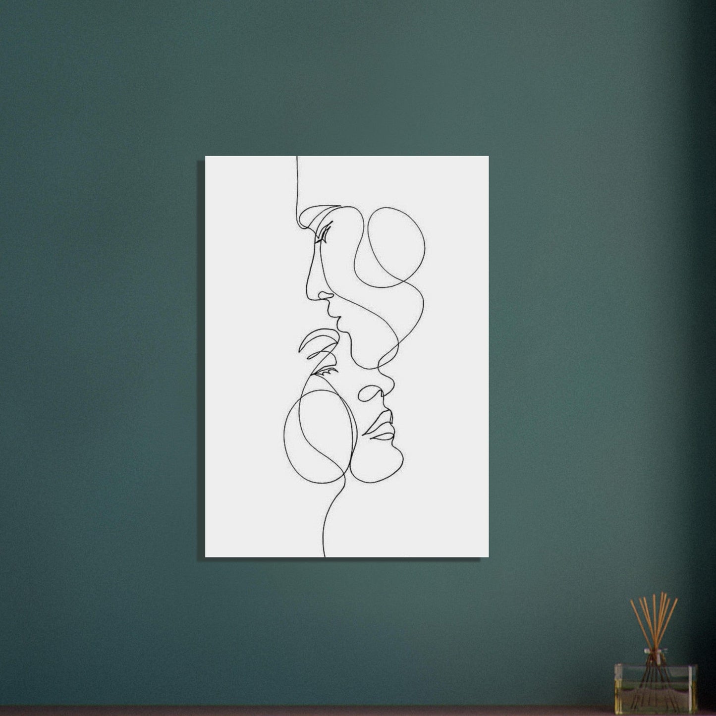 Gelato Print Material Peinture Couple Amoureux