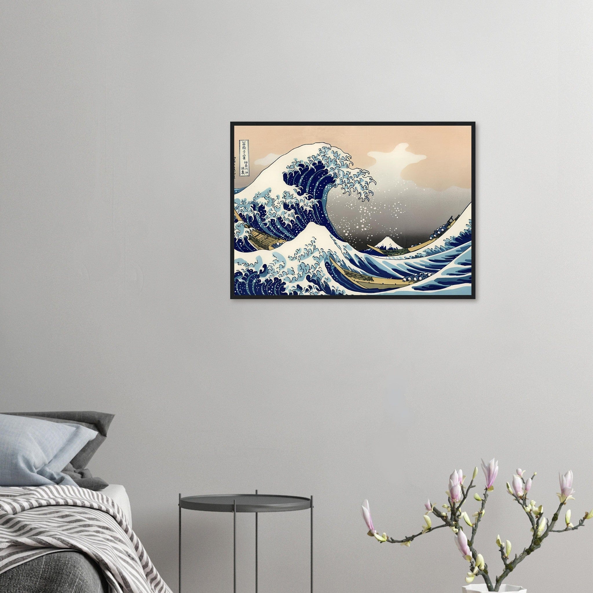 Canvanation 50x70 cm / 20x28″ / 0030-01 Tableau Vague Japonaise