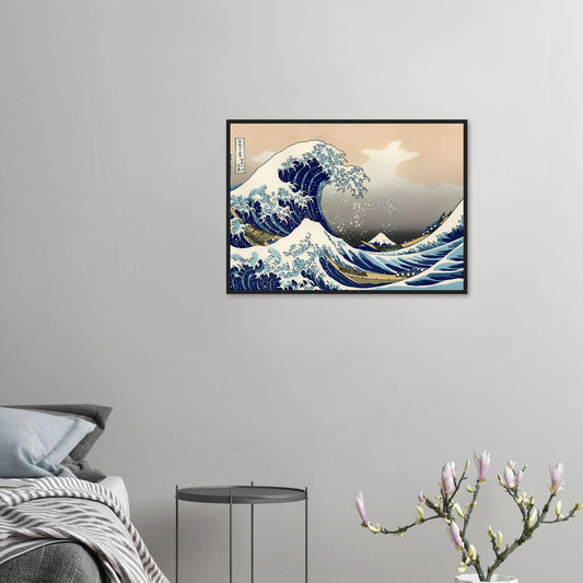 Canvanation 50x70 cm / 20x28″ / 0030-01 Tableau Vague Japonaise