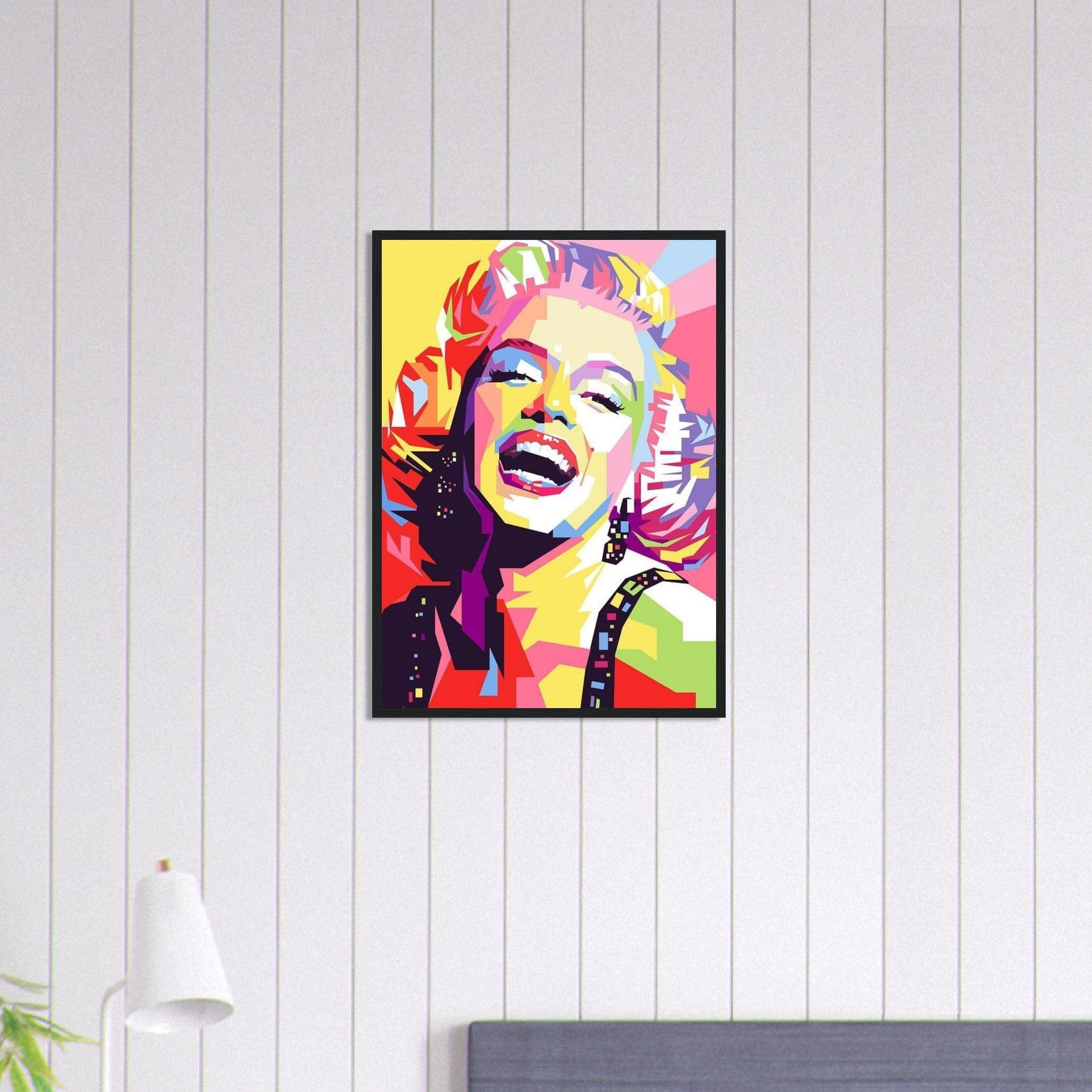 Canvanation Print Material 50x70 cm / 20x28″ Tableau Monroe Graffiti