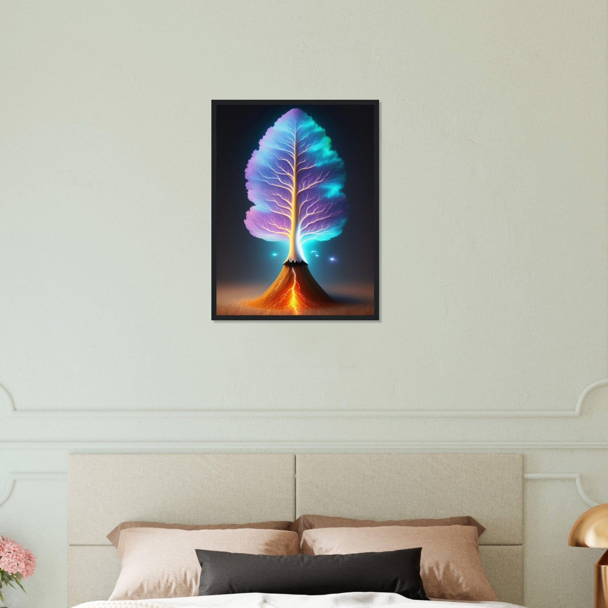 Canvanation Print Material Tableau Arbre De Vie L'Arbre de la Cité