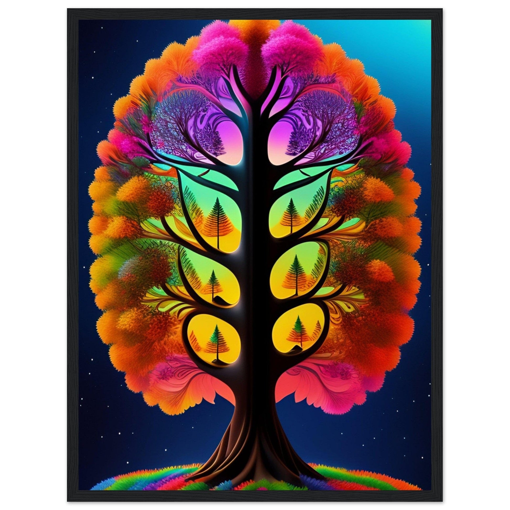 Canvanation Print Material 45x60 cm / 18x24″ Tableau L'arbre De Vie