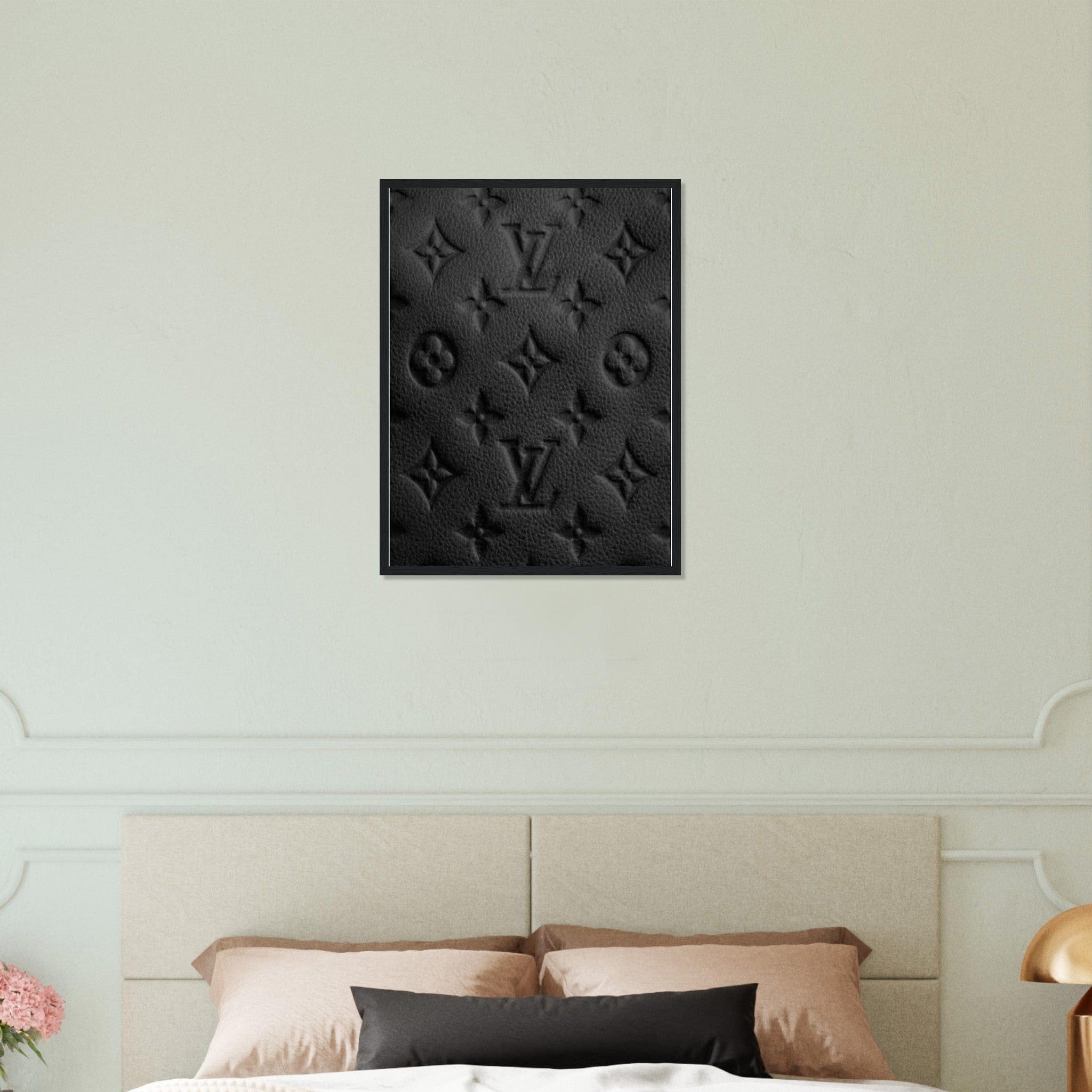 Canvanation Print Material 45x60 cm / 18x24″ Tableau Louis Vuitton Cuir