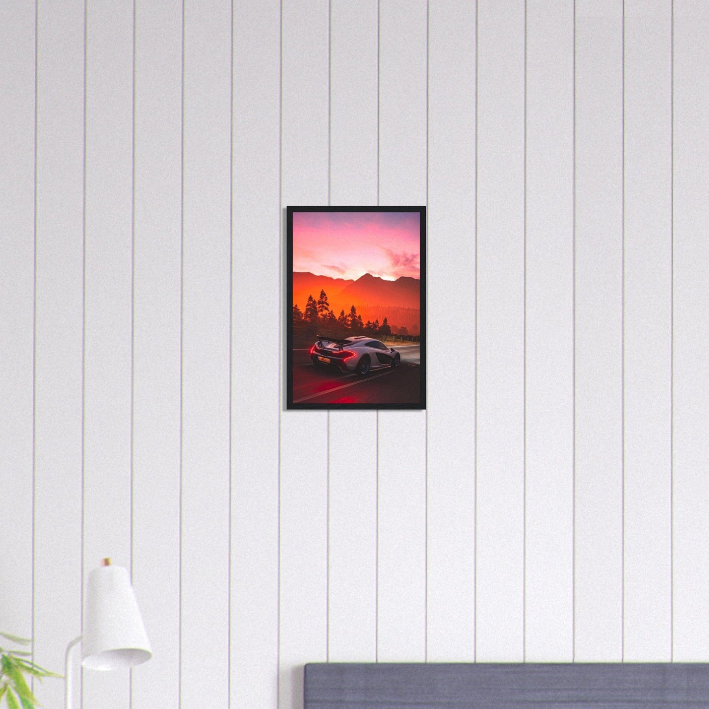 Canvanation Print Material 30x45 cm / 12x18″ Tableau Voiture Mclaren Lp-500 Anglaise