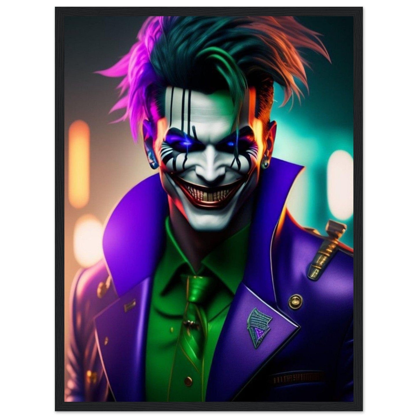 Canvanation Print Material Tableau Joker Batman