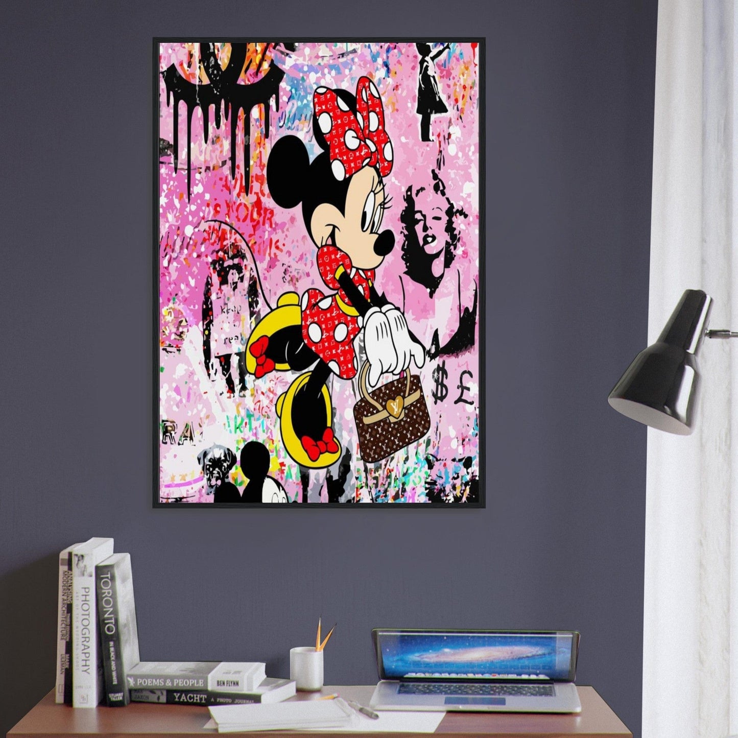 Canvanation Print Material Tableau Chanel Numéro 5 Minnie