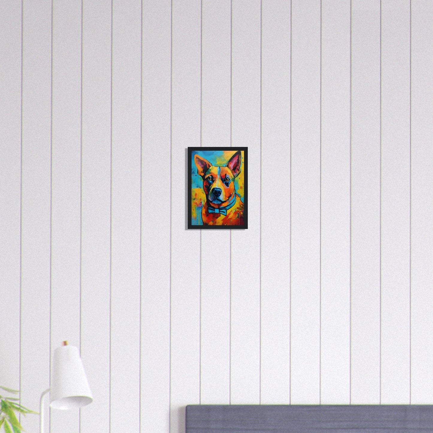 Canvanation Print Material A4 21x29.7 cm / 8x12″ Tableau Chien L'Éclat Du Jour