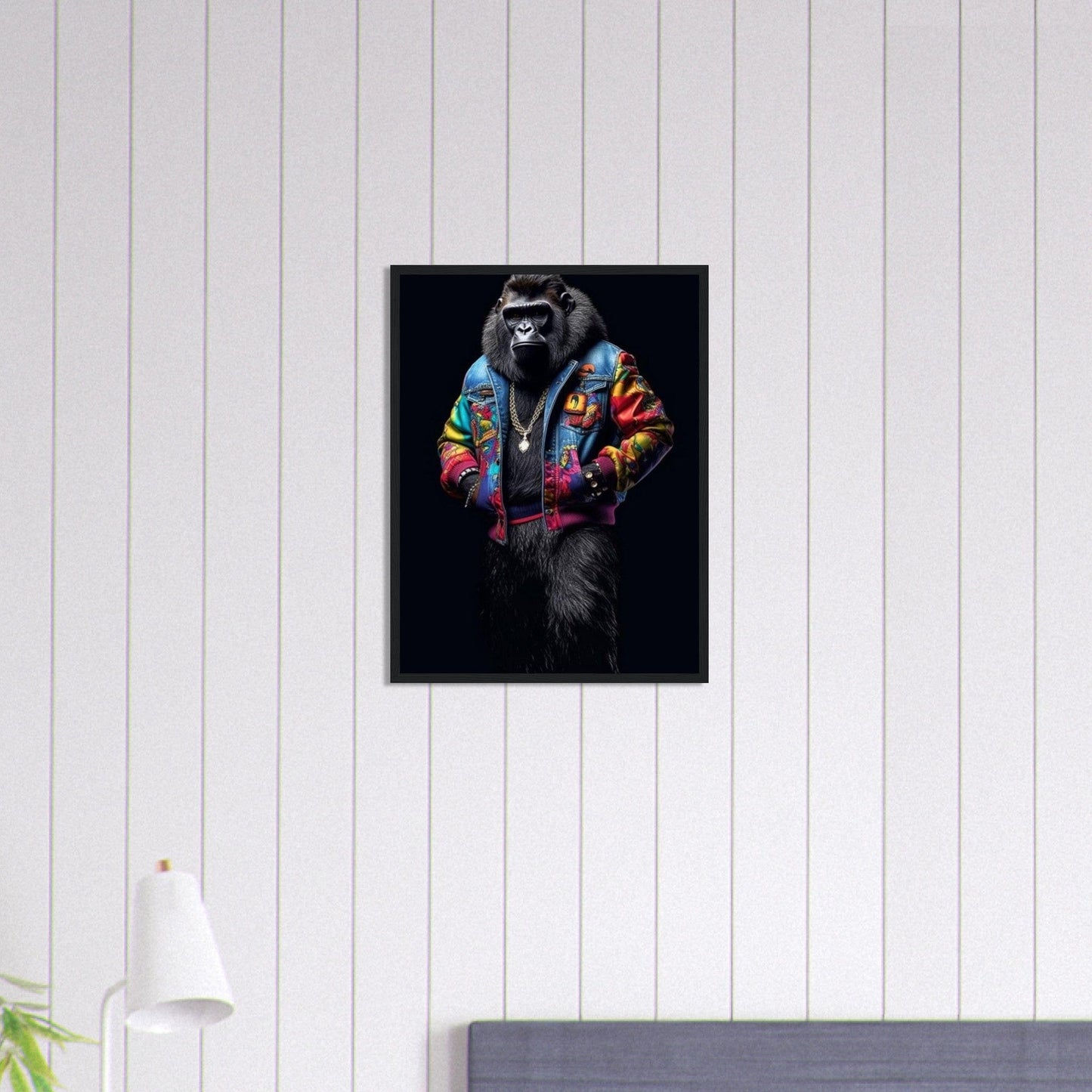 Canvanation Print Material Tableau Gorille Street Fashion