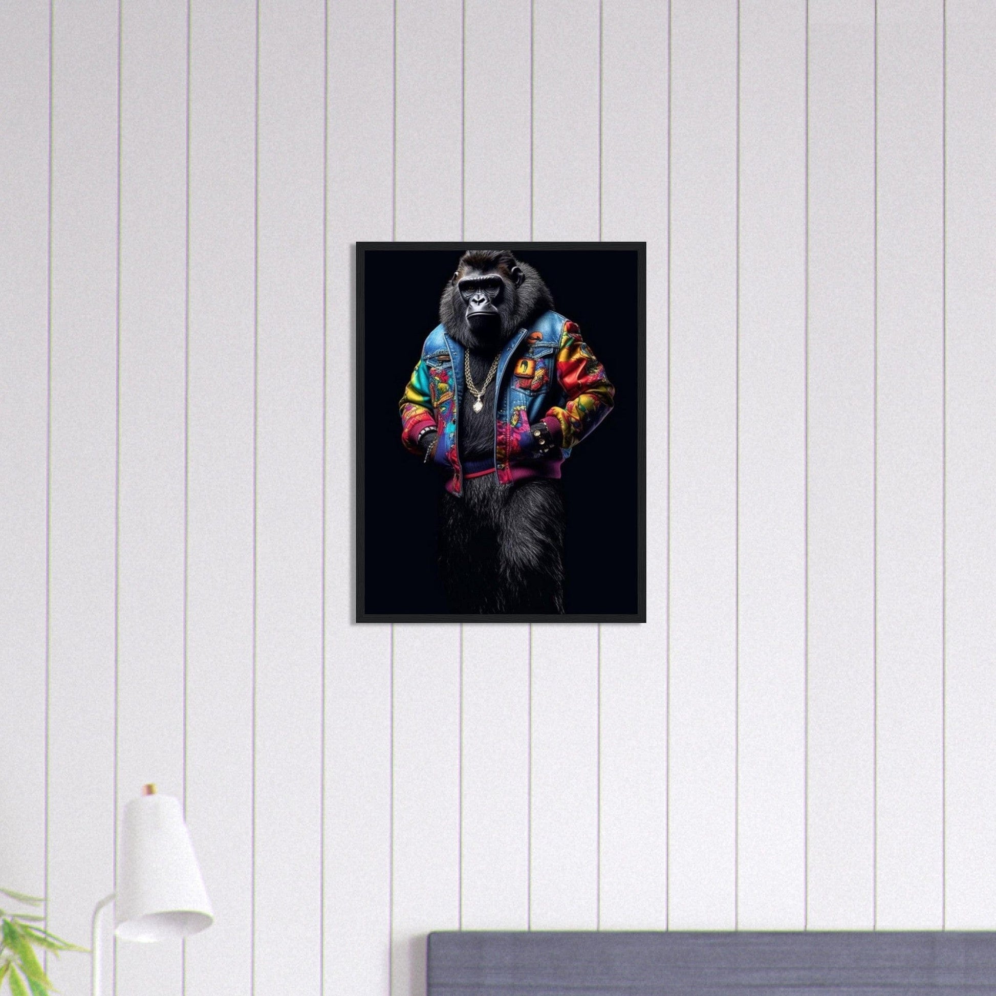 Canvanation Print Material Tableau Gorille Street Fashion