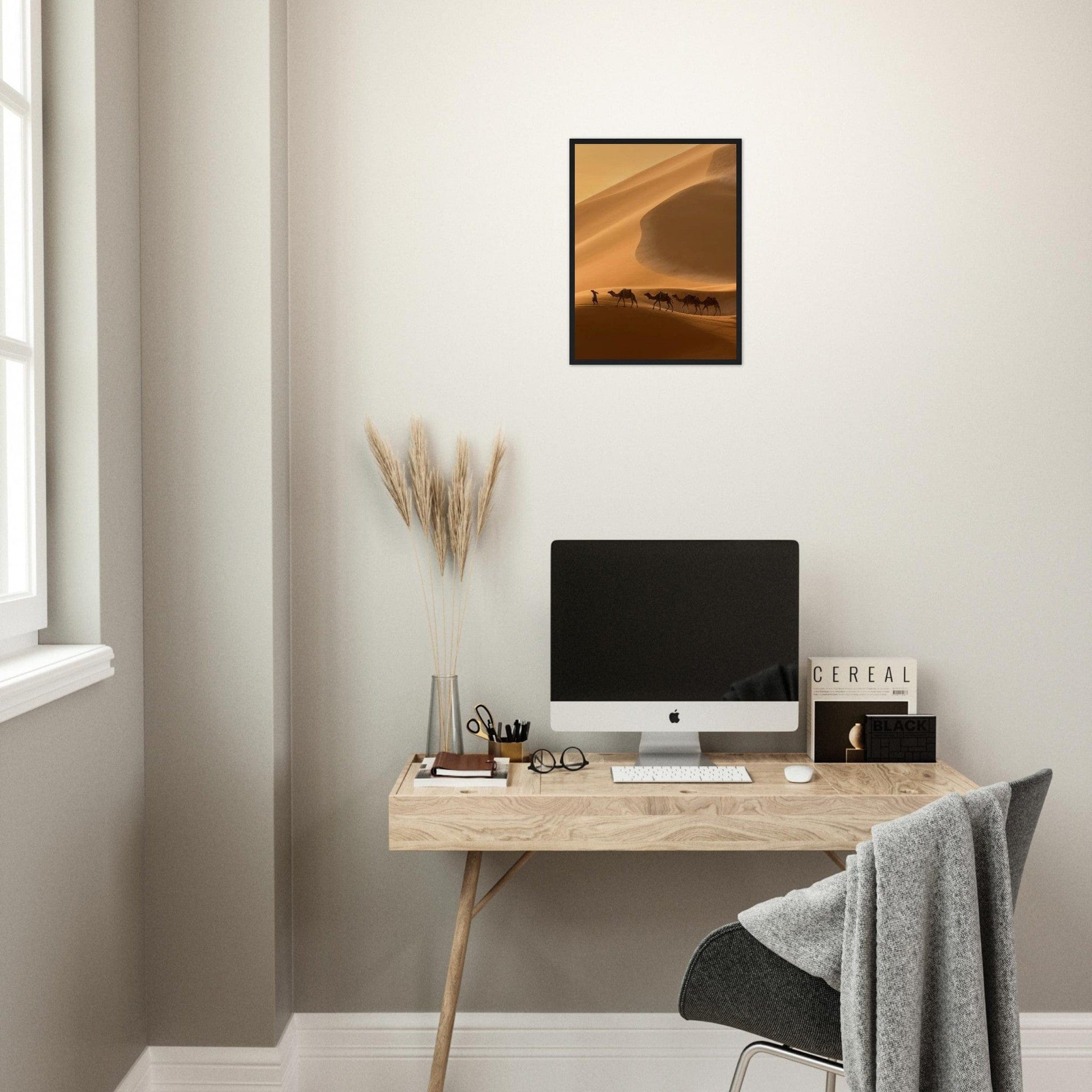 Canvanation Print Material Tableau Peintre Marocain