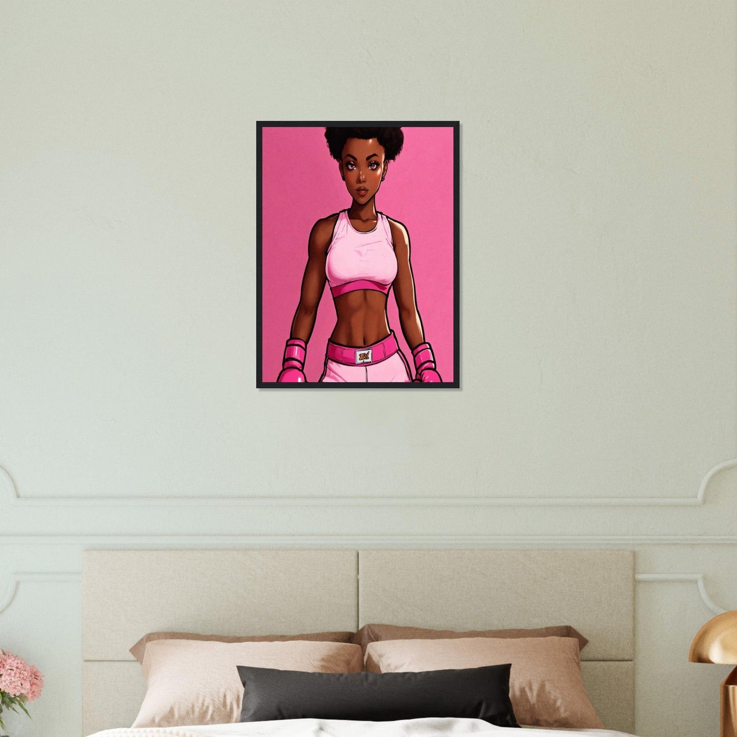 Canvanation Print Material 45x60 cm / 18x24″ Tableau Boxe Emma