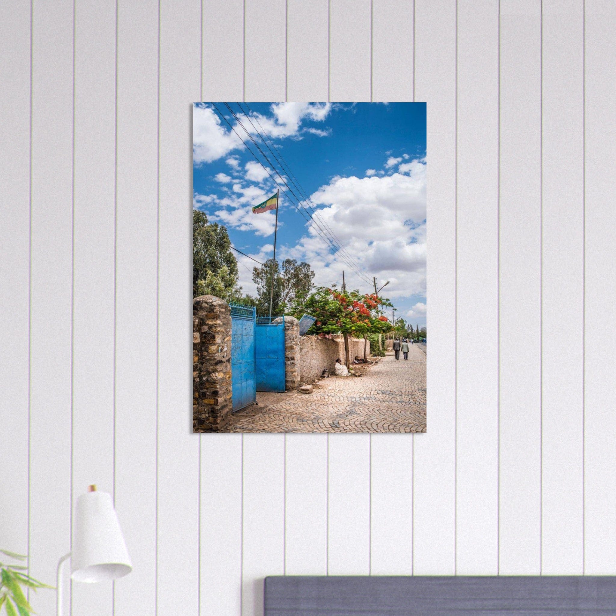 Gelato Print Material Affiche Africain Ethiopie Ville
