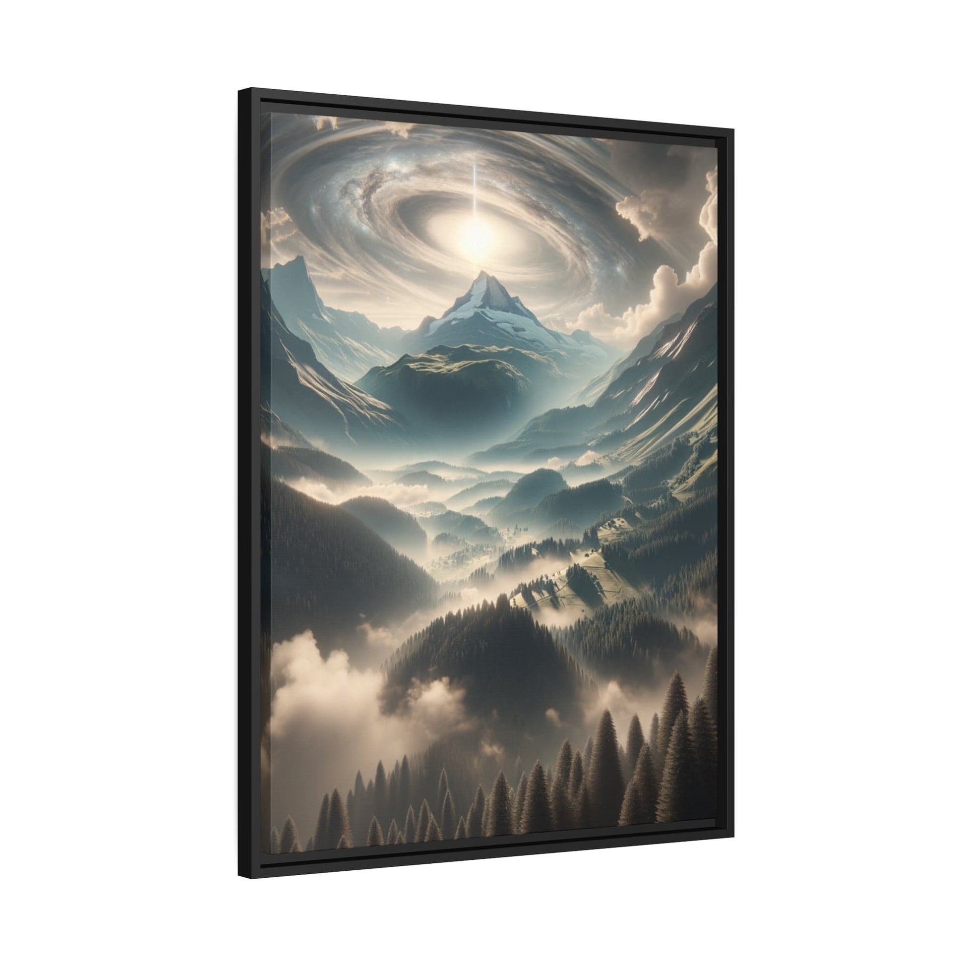 Printify Canvas Tableau Les sommets éternels : une odyssée dans les montagnes
