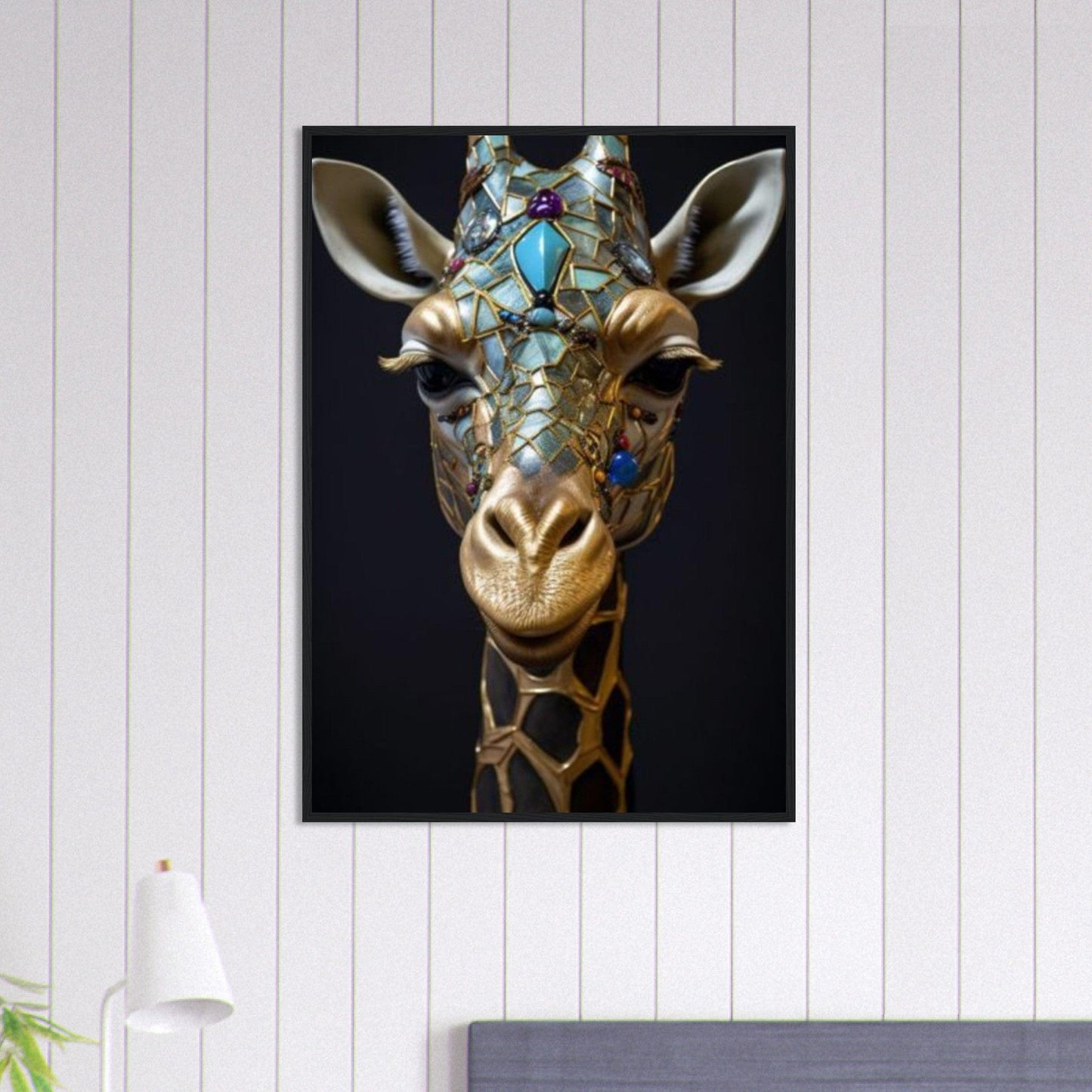 Canvanation Print Material 70x100 cm / 28x40″ Tableau Girafe Schleich