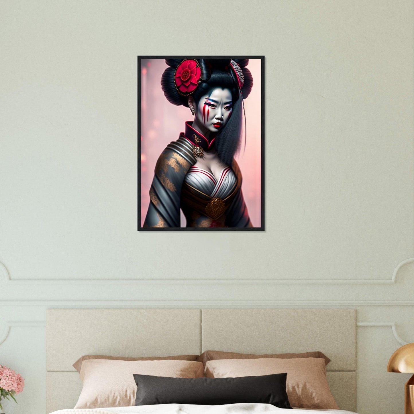 Canvanation Print Material 50x70 cm / 20x28″ Tableau Horreur Geisha