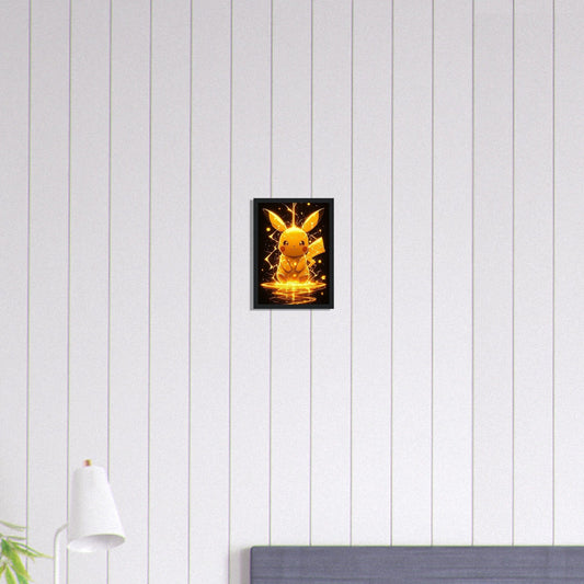 Canvanation Print Material A4 21x29.7 cm / 8x12″ Tableau Pokémon Eclair - Chambre Enfant