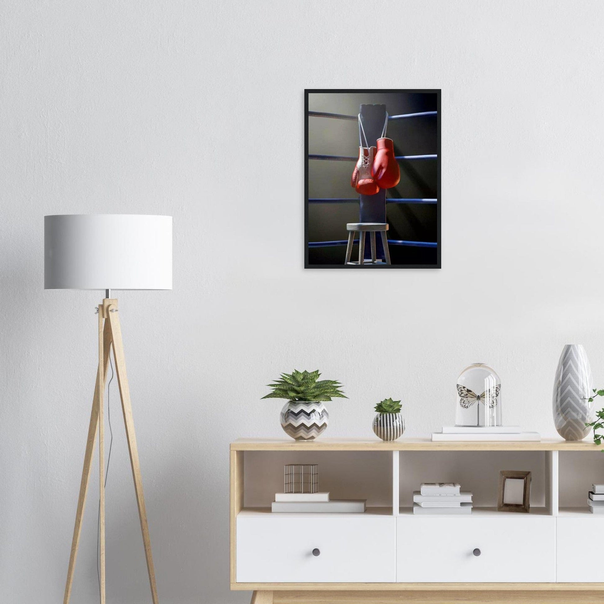 Canvanation Print Material Tableau Gants De Boxe Ring