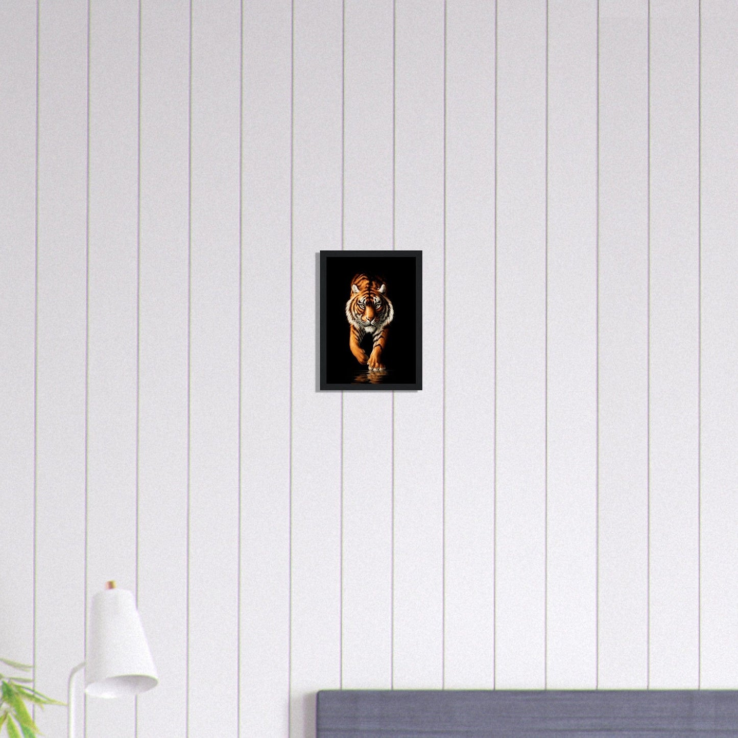 Canvanation Print Material A4 21x29.7 cm / 8x12″ Tableau Tigre Obscure