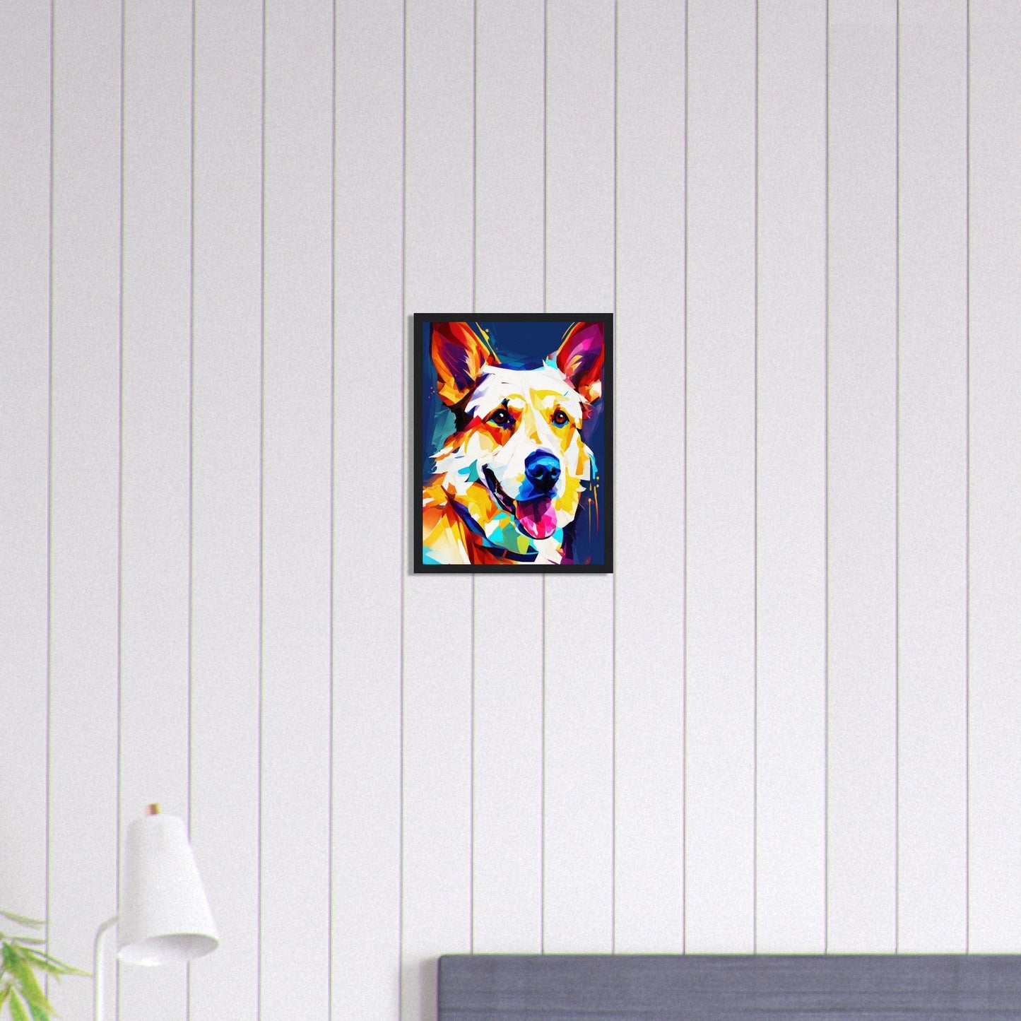 Canvanation Print Material 30x40 cm / 12x16″ Tableau Chien Esprit Libre
