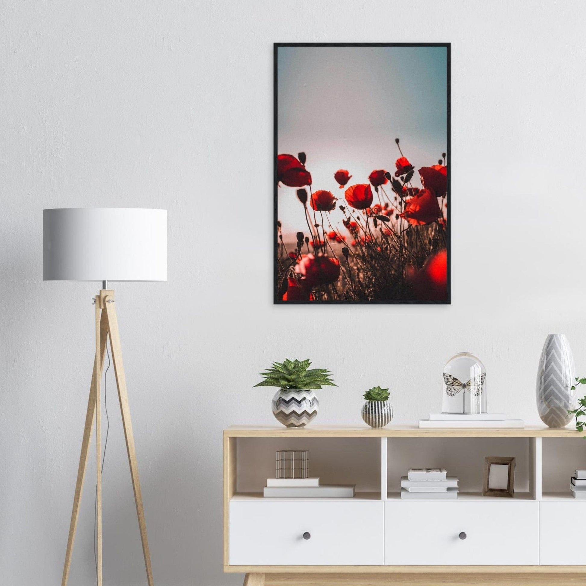 Canvanation Print Material Tableau Les Coquelicots