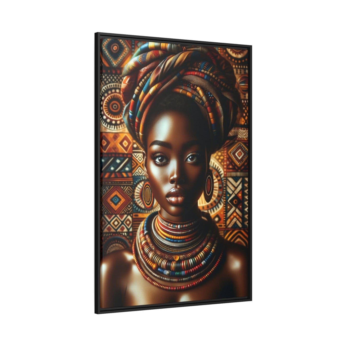 Printify Canvas Tableau "La beauté et la force des femmes africaines - Une célébration artistique"