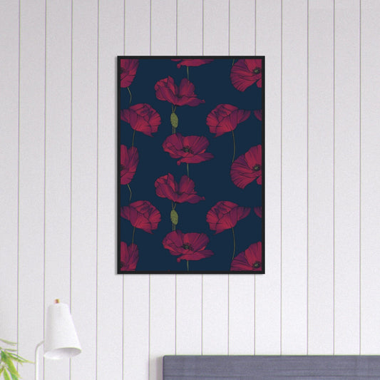 Canvanation Print Material 60x90 cm / 24x36″ Tableau De Coquelicot