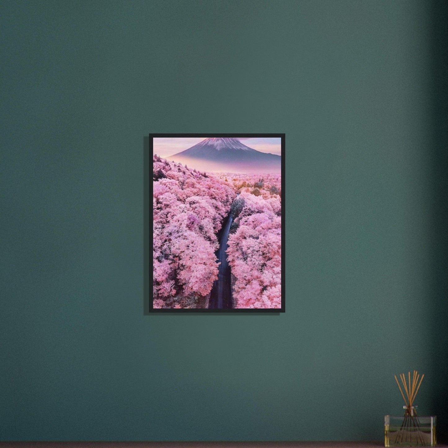 Canvanation Print Material Tableau Fleurs De Cerisier Arbre Japon