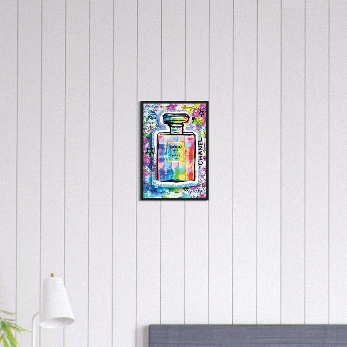 Canvanation Print Material 30x45 cm / 12x18″ Tableau Chanel Numéro 5 Multicolore