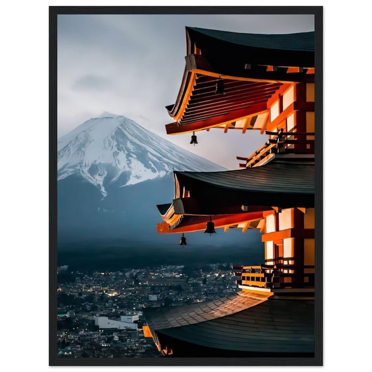 Canvanation Print Material Tableau Japon Mont Fudji