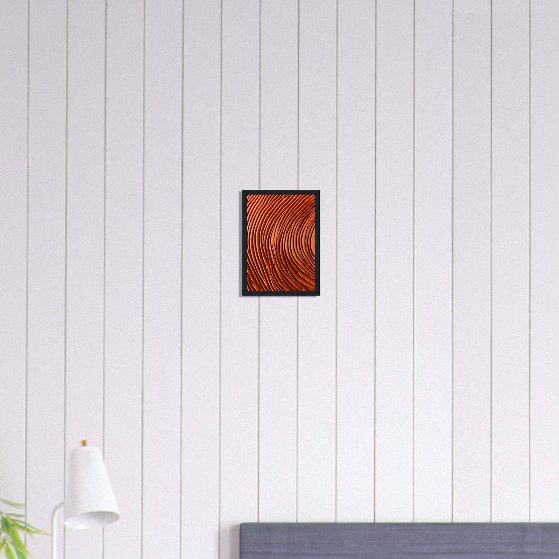 Canvanation Print Material A4 21x29.7 cm / 8x12″ Tableau Terracotta Sérénité Terre cuite