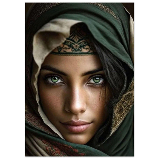 Gelato Print Material A1 (59.4 x 84.1  cm) Poster Portrait Femme
