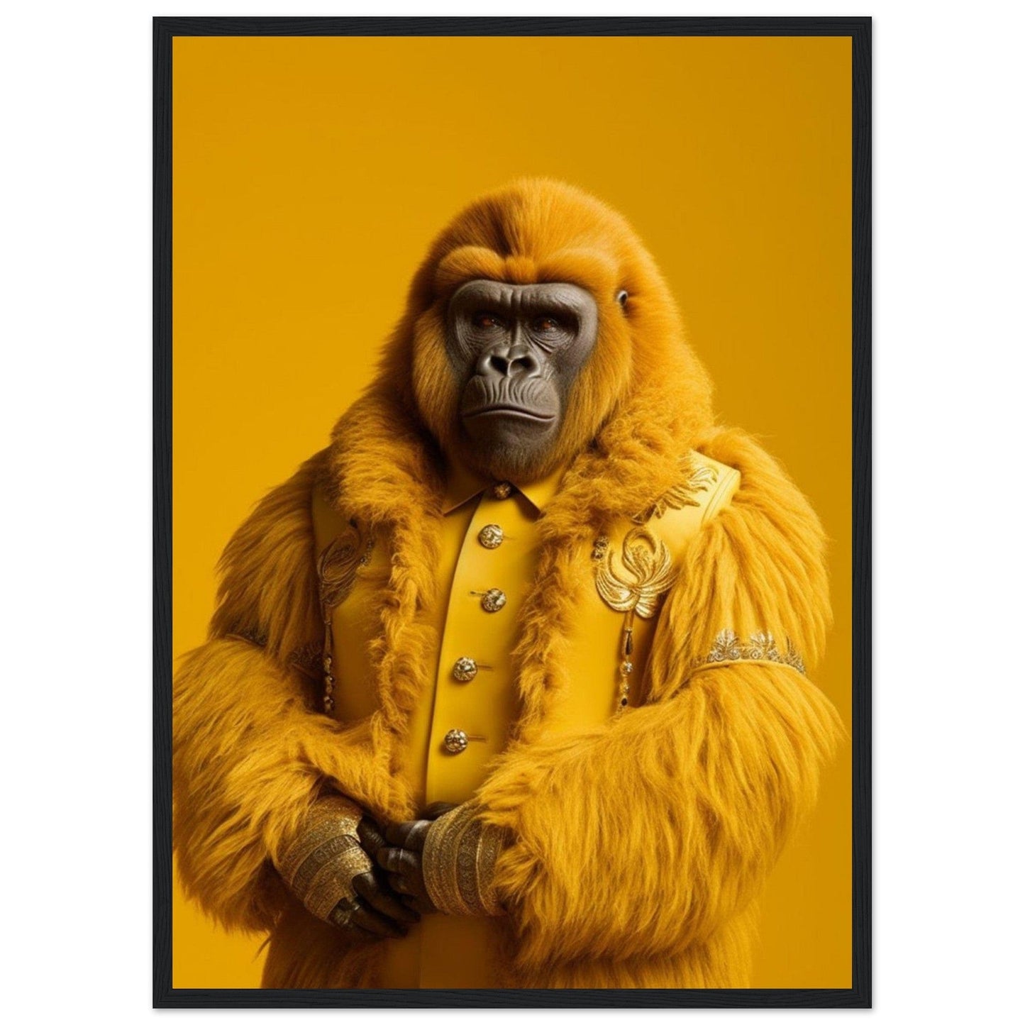 Canvanation Print Material 50x70 cm / 20x28″ Tableau Gorille Fashion