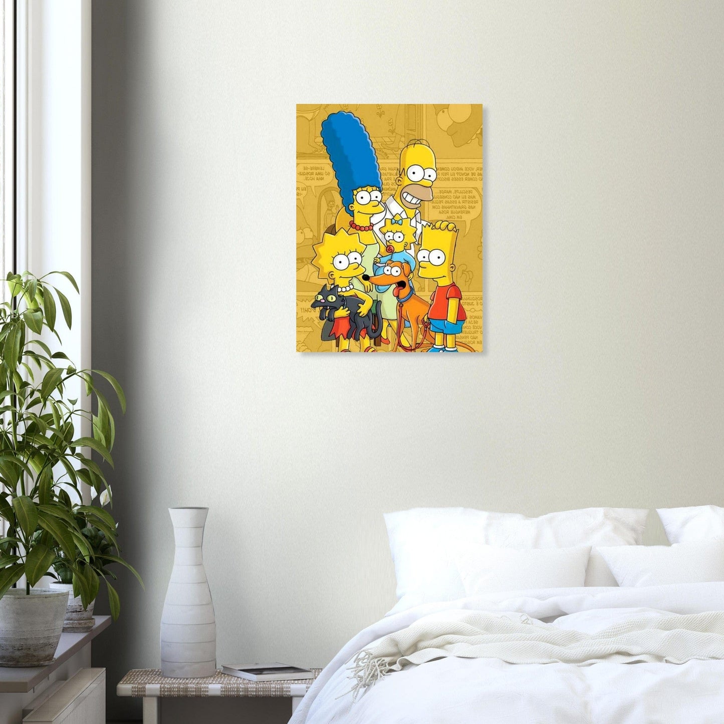 Canvanation Print Material 45x60 cm / 18x24″ Poster La Famille Simpson