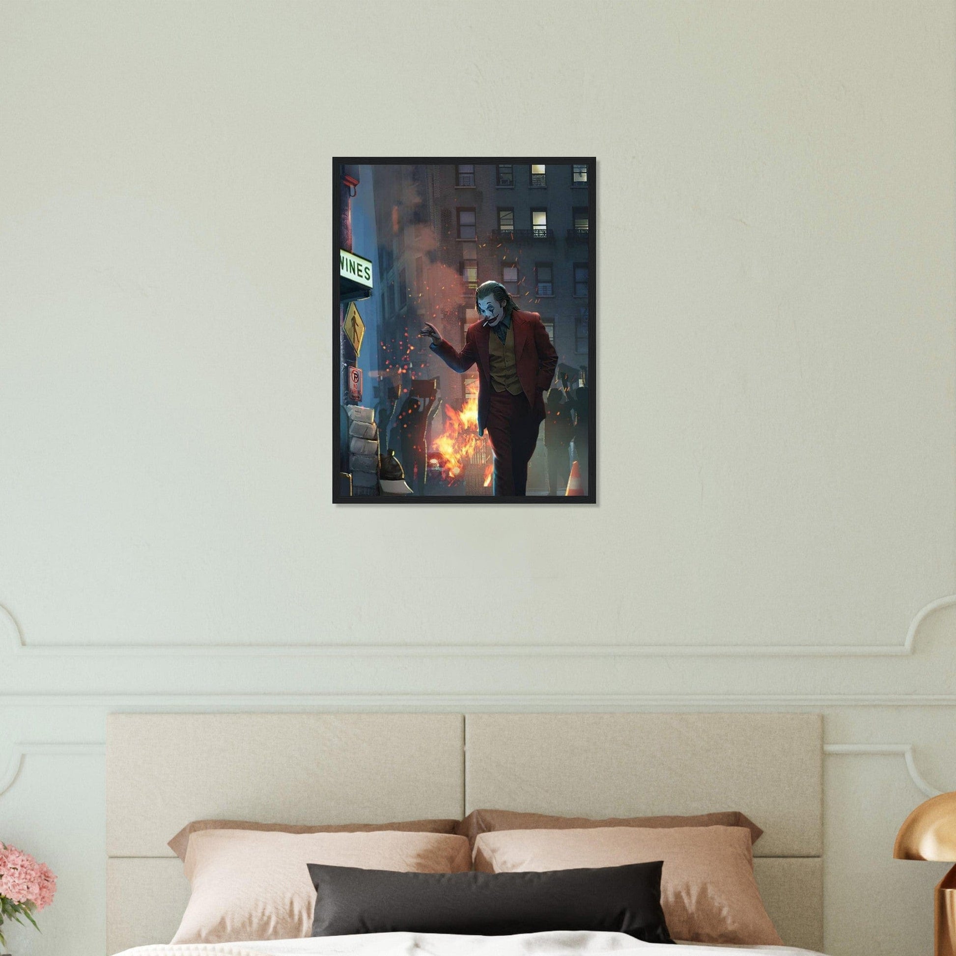 Canvanation Print Material 45x60 cm / 18x24″ Tableau Joker Heath Ledger