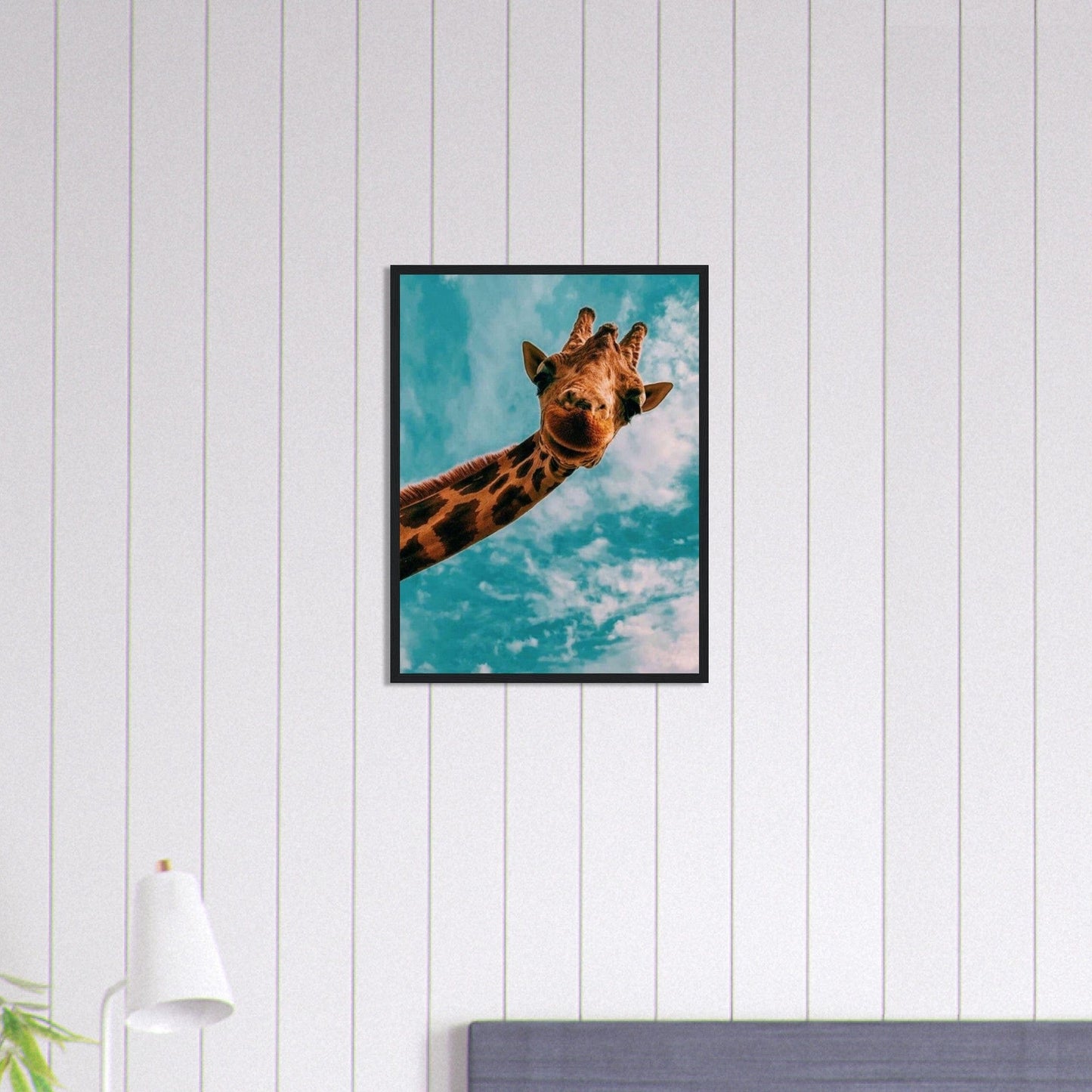 Gelato Print Material Cadre Girafe Couleur