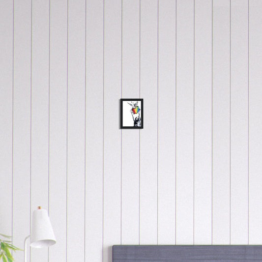 Canvanation Print Material 13x18 cm / 5x7″ Tableau Pop Art Banksy Arc En Ciel