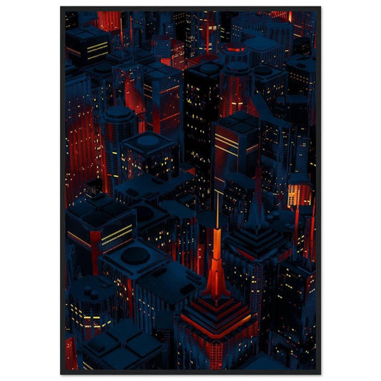 Gelato Print Material 70x100 cm / 28x40″ Peinture Ville Moderne