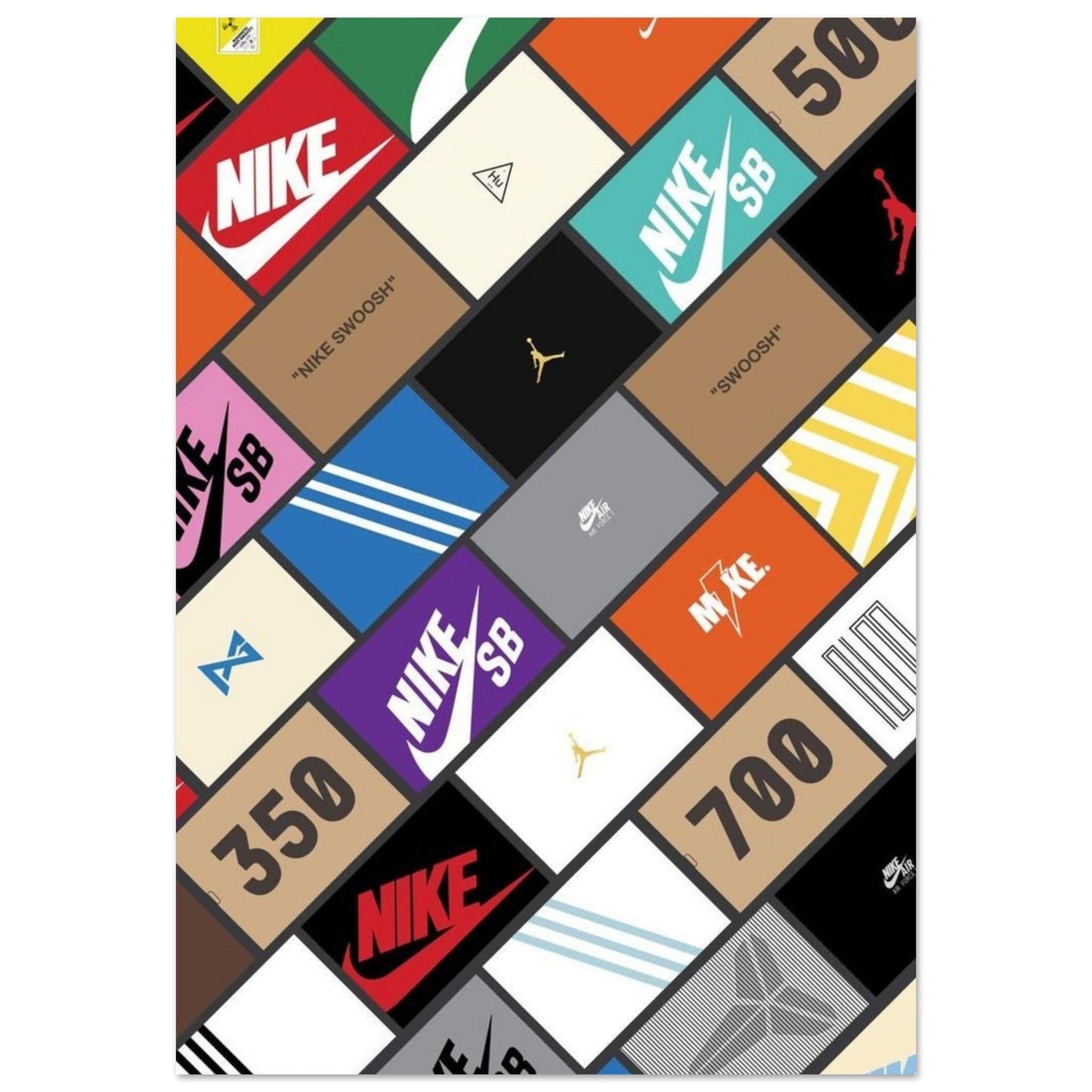 Gelato Print Material 70x100 cm / 28x40″ Poster Sneaker Boite