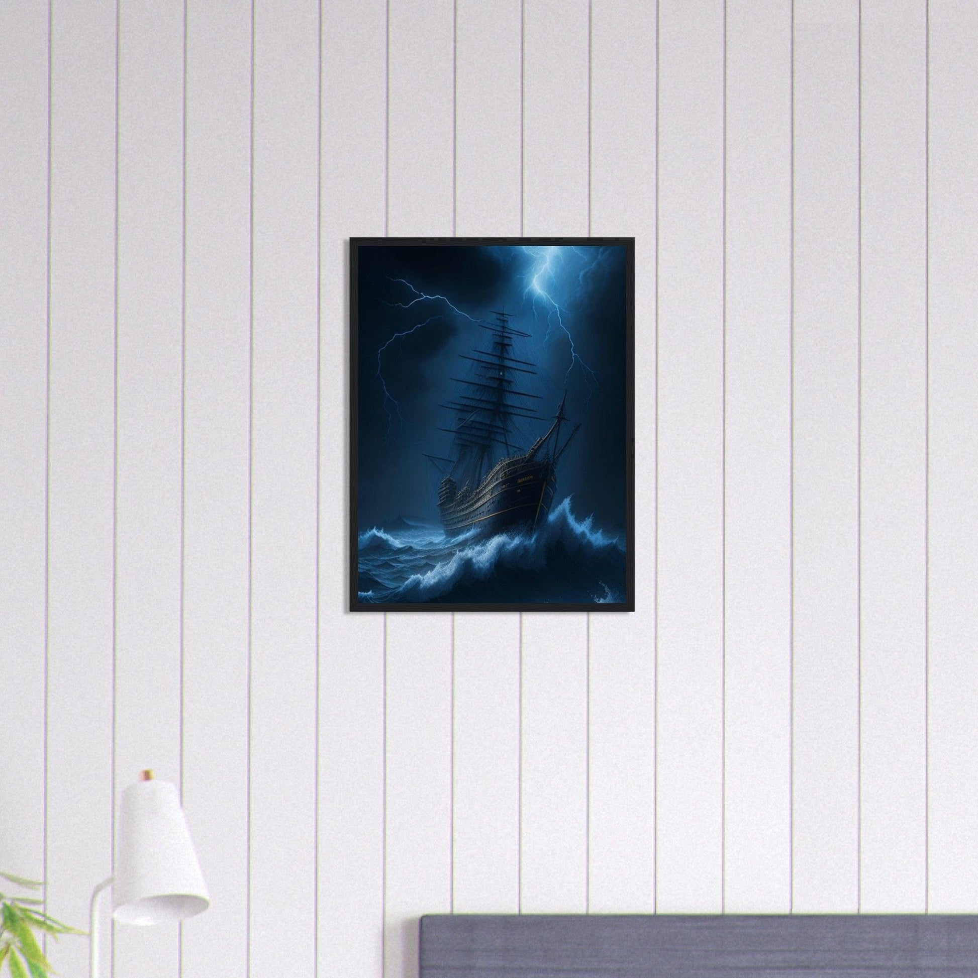 Gelato Print Material Tableau Bateau Moderne