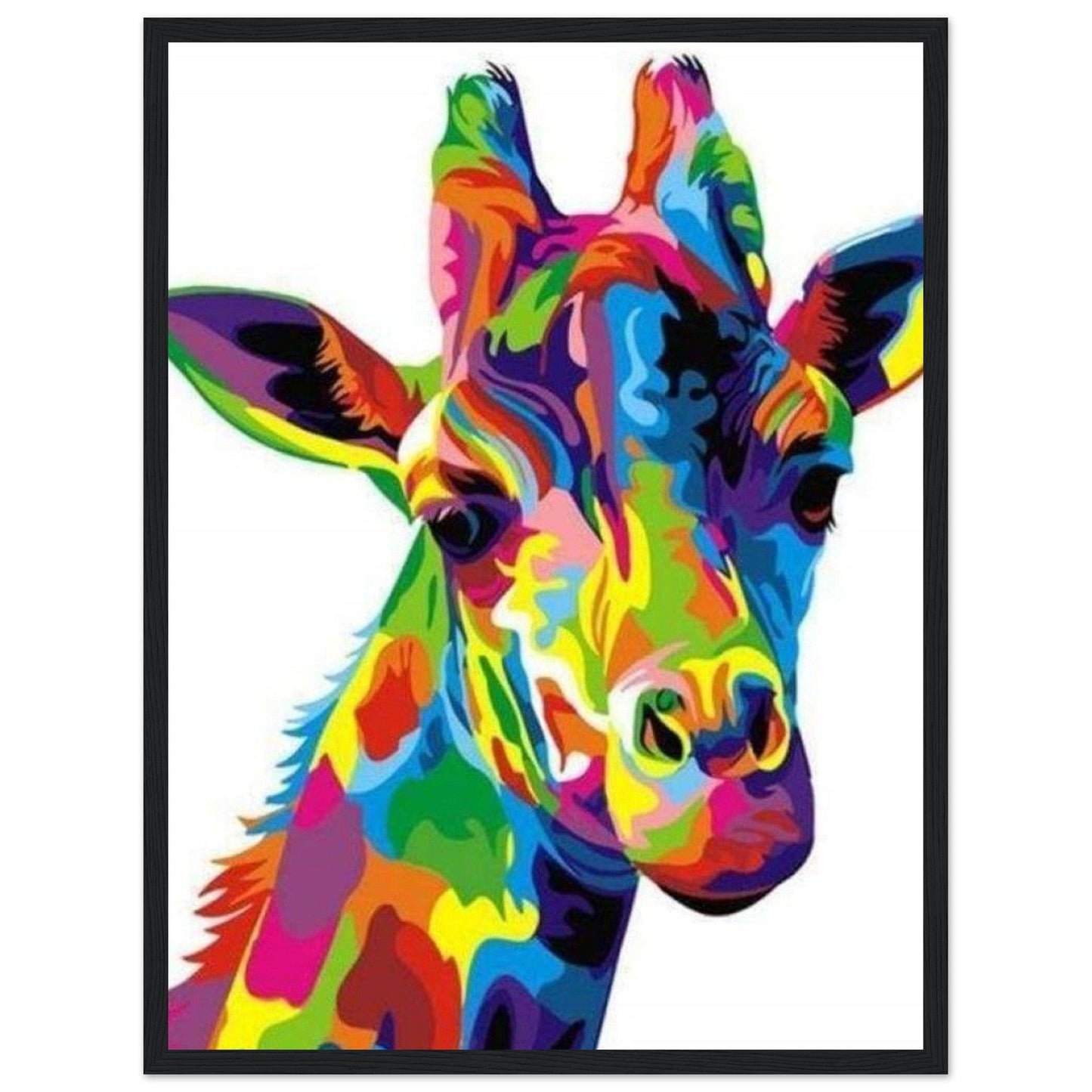 Gelato Print Material 45x60 cm / 18x24″ Tableau Tete De Girafe