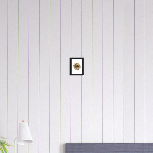 Canvanation Print Material 13x18 cm / 5x7″ Tableau Fleur Or