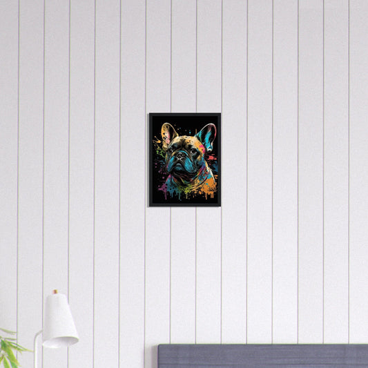 Canvanation Print Material 30x40 cm / 12x16″ Tableau Chien - L'âme du chien