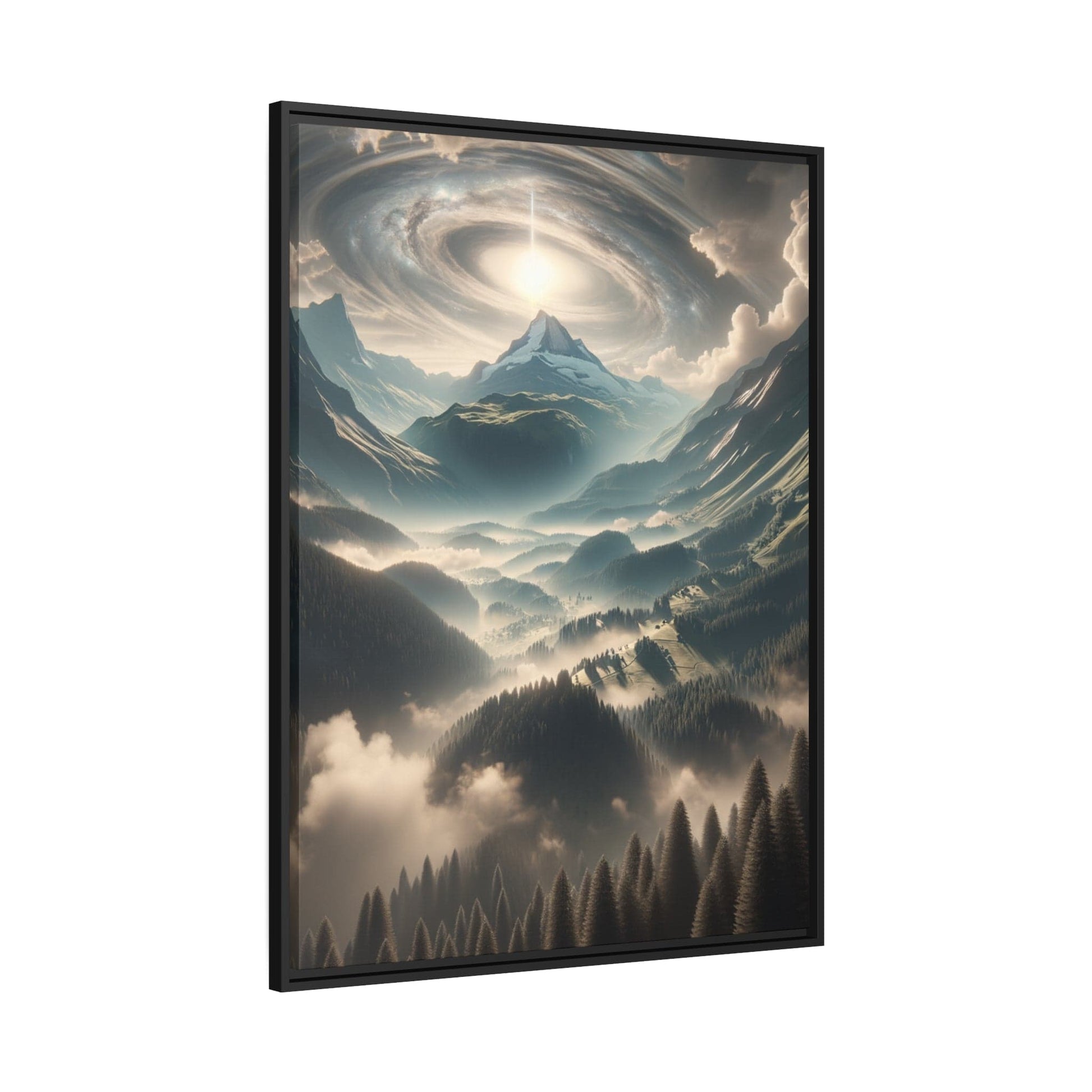 Printify Canvas Tableau Les sommets éternels : une odyssée dans les montagnes