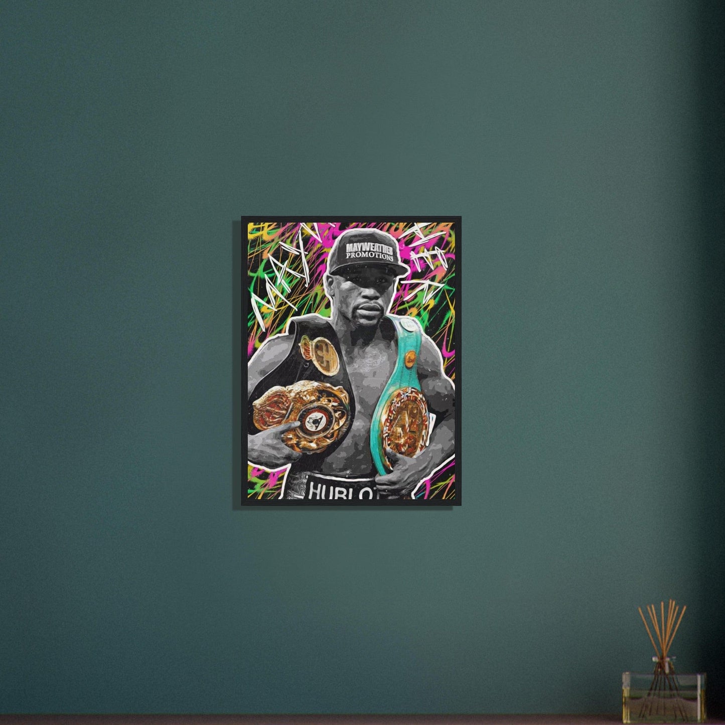 Canvanation Print Material Tableau Boxe Floyd Mayweather