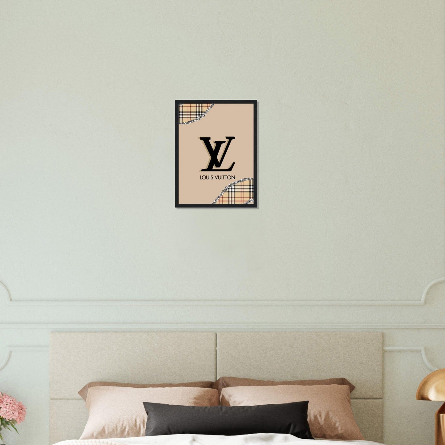 Canvanation Print Material 30x40 cm / 12x16″ Tableau Louis Vuitton x Burberry