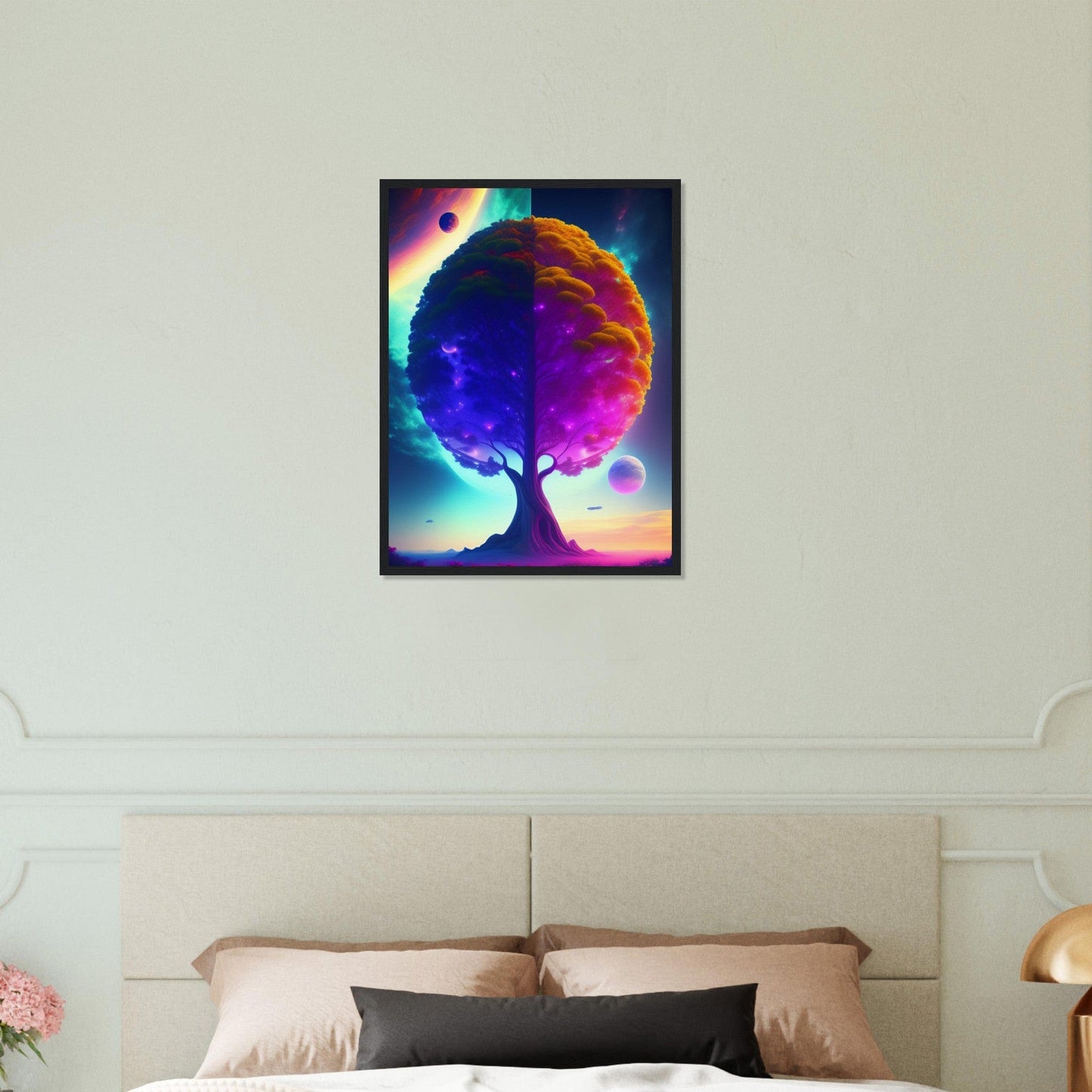 Canvanation Print Material Tableau Arbre De Vie L'Harmonie Urbaine