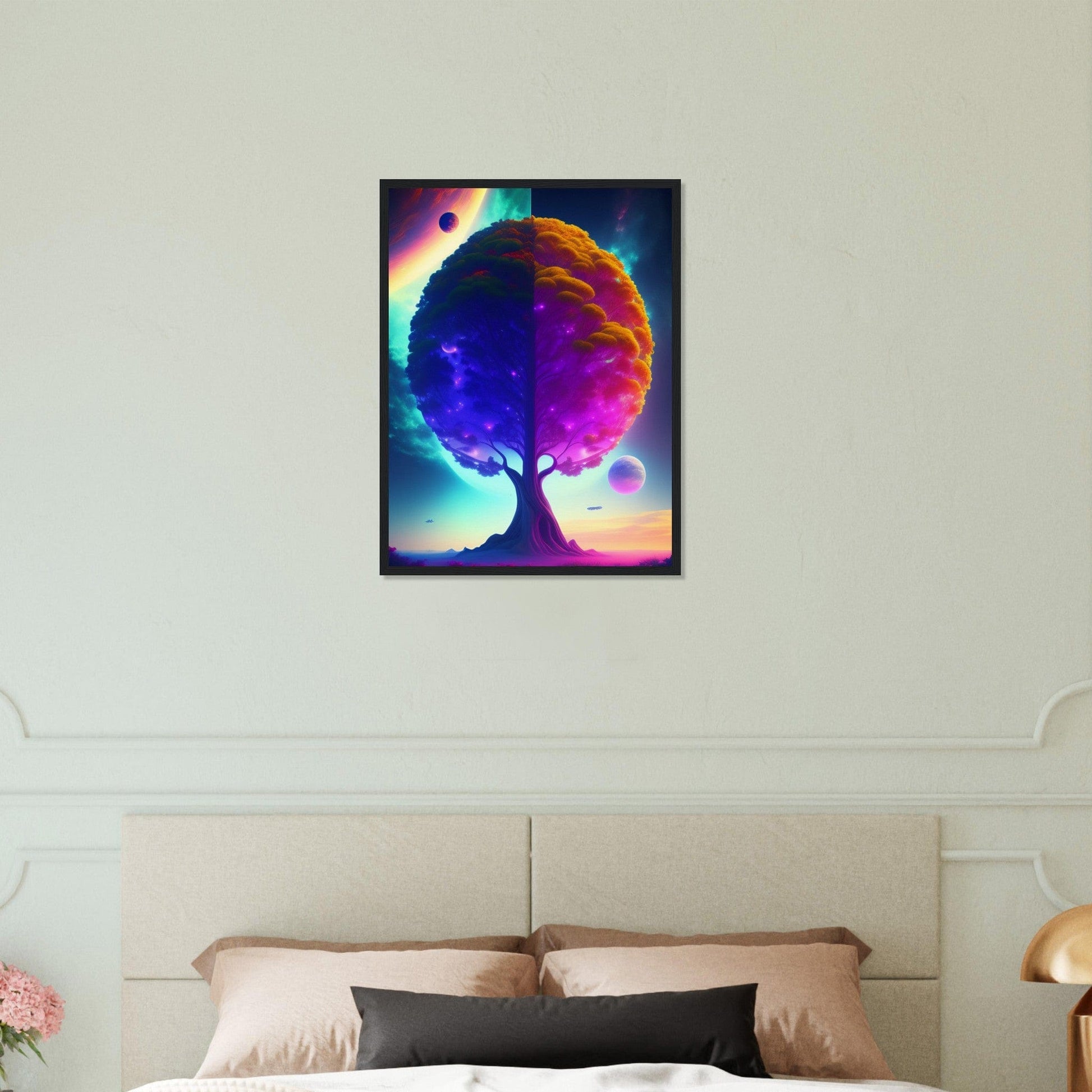 Canvanation Print Material Tableau Arbre De Vie L'Harmonie Urbaine