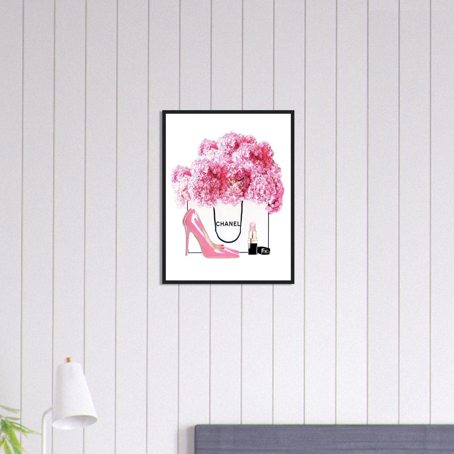 Canvanation Print Material 45x60 cm / 18x24″ Tableau Chanel Sac De Shopping